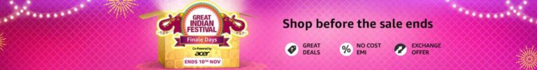 amazon great indian festival sale 2023 finale days banner