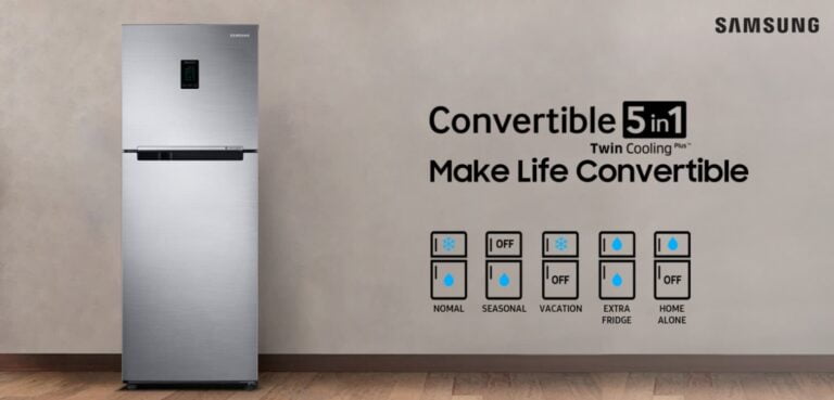 samsung 5 in 1 convertible refrigerator technology